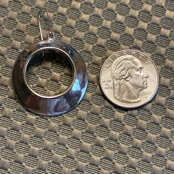 RLM Studio Sterling Silver Hoop Earrings - Picture 5 of 5